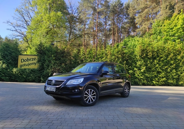 Volkswagen Tiguan cena 26500 przebieg: 284000, rok produkcji 2008 z Piła małe 106